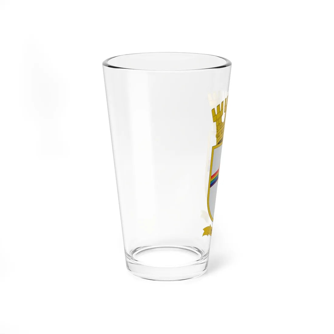 Escudo de Tucapel (Chile) (Coat of Arms) Pint Glass 16oz - Go Mug Yourself