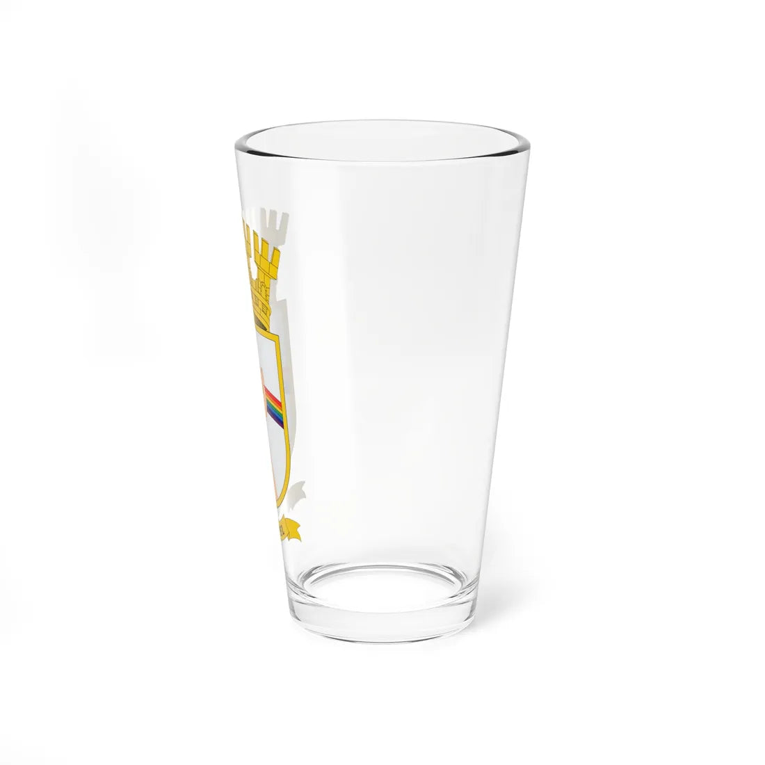 Escudo de Tucapel (Chile) (Coat of Arms) Pint Glass 16oz - Go Mug Yourself