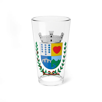 Escudo de Tuluá (Colombia) (Coat of Arms) Pint Glass 16oz 16oz - Go Mug Yourself