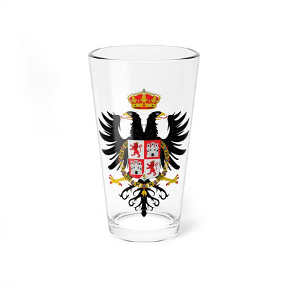 Escudo de Tunja (Colombia) (Coat of Arms) Pint Glass 16oz 16oz - Go Mug Yourself
