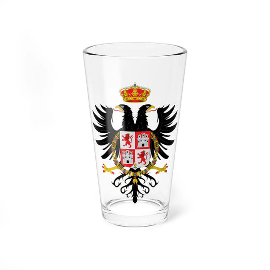 Escudo de Tunja (Colombia) (Coat of Arms) Pint Glass 16oz 16oz - Go Mug Yourself