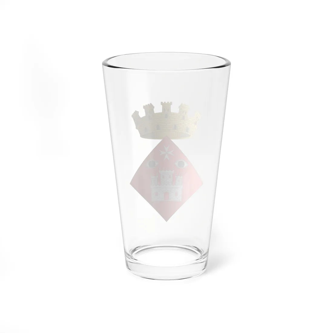 Escudo de Ulldecona (Spain) (Coat of Arms) Pint Glass 16oz - Go Mug Yourself