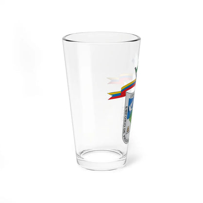 Escudo de Uribe Meta (Colombia) (Coat of Arms) Pint Glass 16oz - Go Mug Yourself