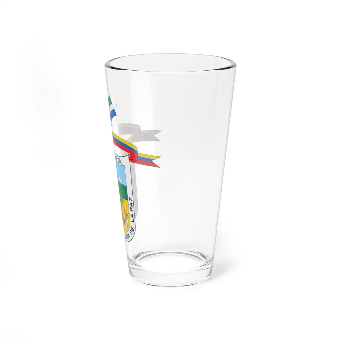 Escudo de Uribe Meta (Colombia) (Coat of Arms) Pint Glass 16oz - Go Mug Yourself