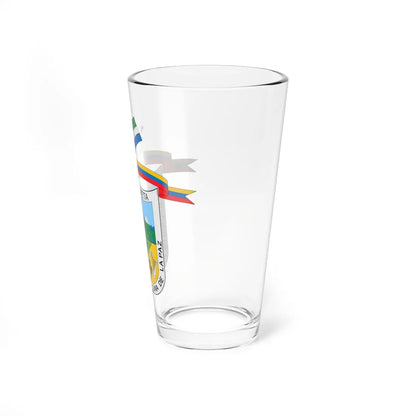 Escudo de Uribe Meta (Colombia) (Coat of Arms) Pint Glass 16oz - Go Mug Yourself