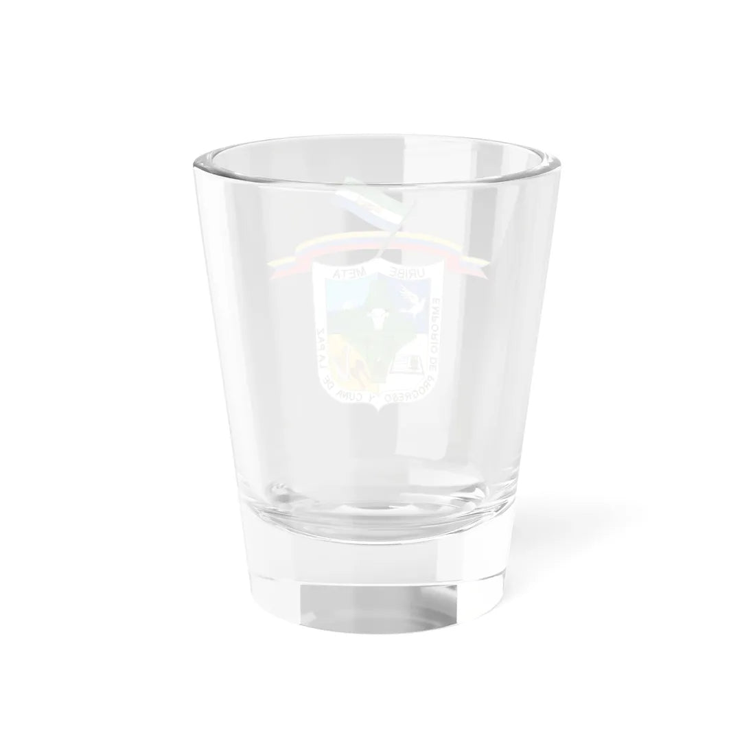 Escudo de Uribe Meta (Colombia) (Coat of Arms) Shot Glass 1.5oz - Go Mug Yourself