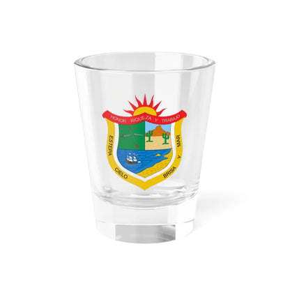 Escudo de Uribia La Guajira (Colombia) (Coat of Arms) Shot Glass 1.5oz 1.5oz - Go Mug Yourself