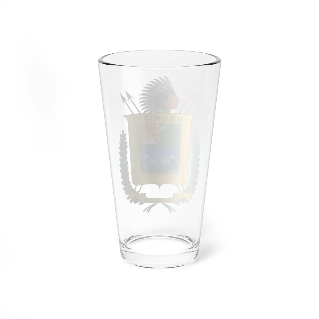 Escudo de Urumita (Colombia) (Coat of Arms) Pint Glass 16oz - Go Mug Yourself