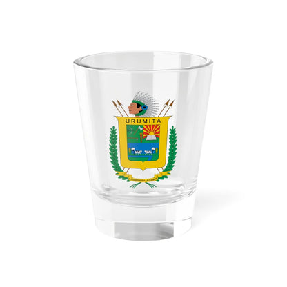 Escudo de Urumita (Colombia) (Coat of Arms) Shot Glass 1.5oz 1.5oz - Go Mug Yourself