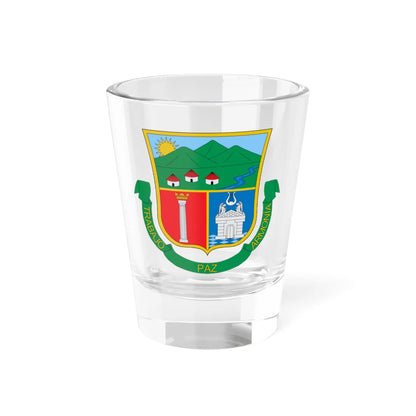 Escudo de Usiacurí (Colombia) (Coat of Arms) Shot Glass 1.5oz 1.5oz - Go Mug Yourself