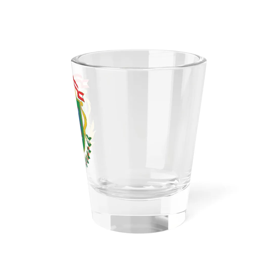 Escudo de Utcubamba (Peru) (Coat of Arms) Shot Glass 1.5oz - Go Mug Yourself