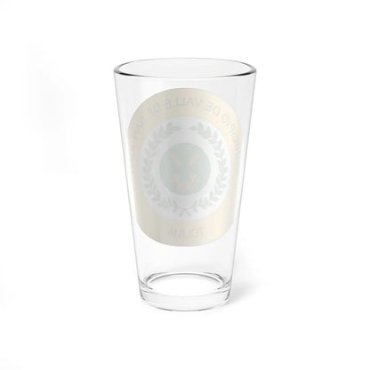 Escudo de Valle de San Juan Tolima (Colombia) (Coat of Arms) Pint Glass 16oz - Go Mug Yourself