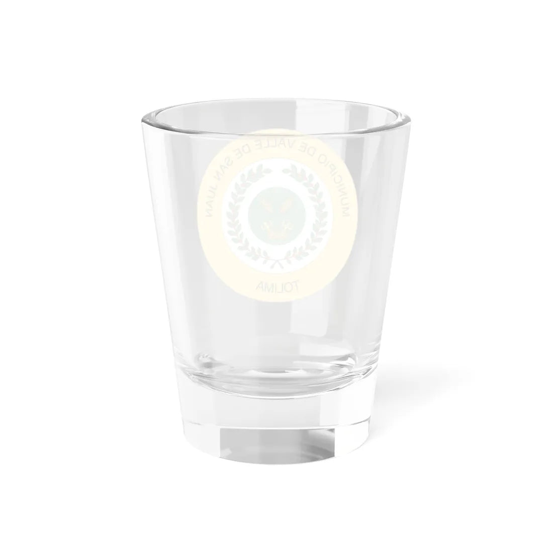 Escudo de Valle de San Juan Tolima (Colombia) (Coat of Arms) Shot Glass 1.5oz - Go Mug Yourself
