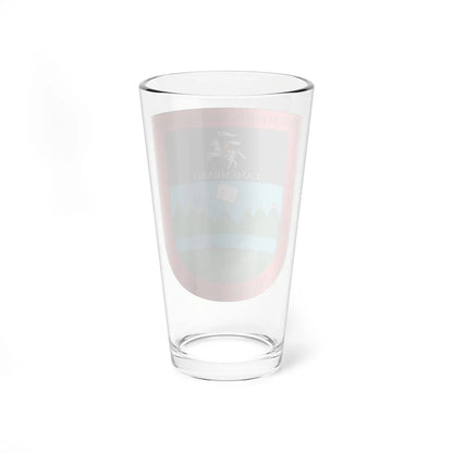 Escudo de Valle de Santiago Guanajuato México (Mexico) (Coat of Arms) Pint Glass 16oz - Go Mug Yourself