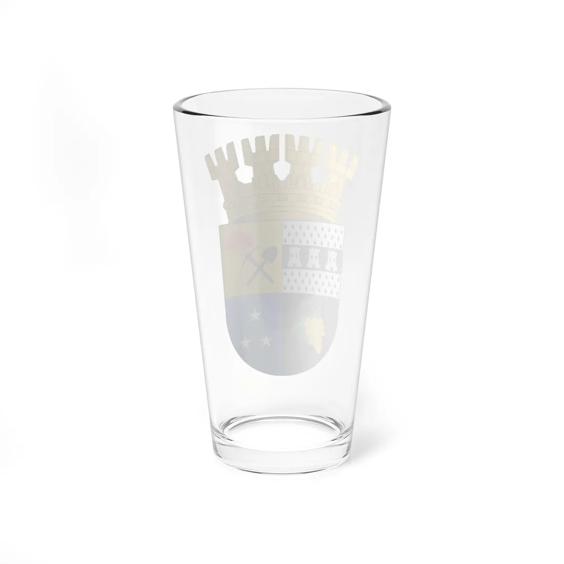 Escudo de Vallenar (Chile) (Coat of Arms) Pint Glass 16oz - Go Mug Yourself