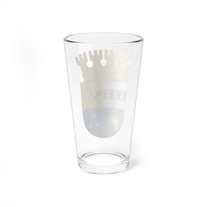 Escudo de Vallenar (Chile) (Coat of Arms) Pint Glass 16oz - Go Mug Yourself