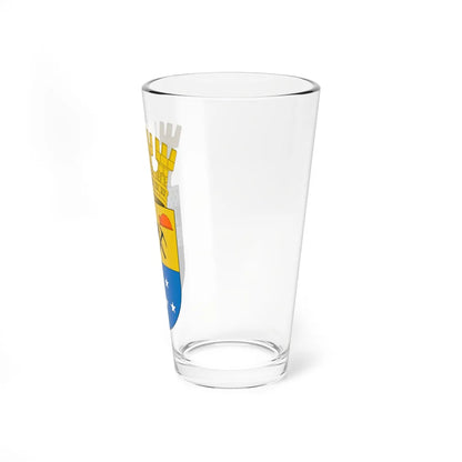 Escudo de Vallenar (Chile) (Coat of Arms) Pint Glass 16oz - Go Mug Yourself