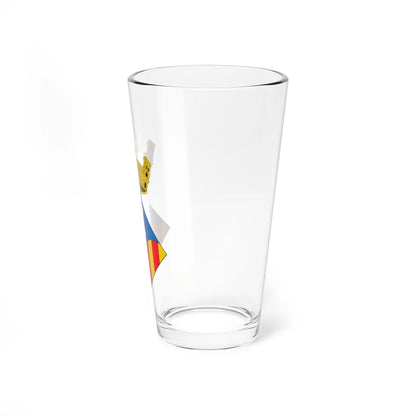 Escudo de Vallromanes (Spain) (Coat of Arms) Pint Glass 16oz - Go Mug Yourself