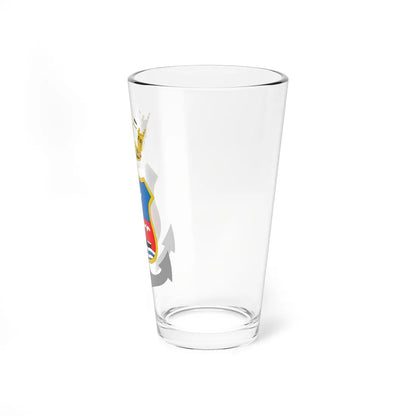 Escudo de Valparaíso 1870-1960 (Chile) (Coat of Arms) Pint Glass 16oz - Go Mug Yourself