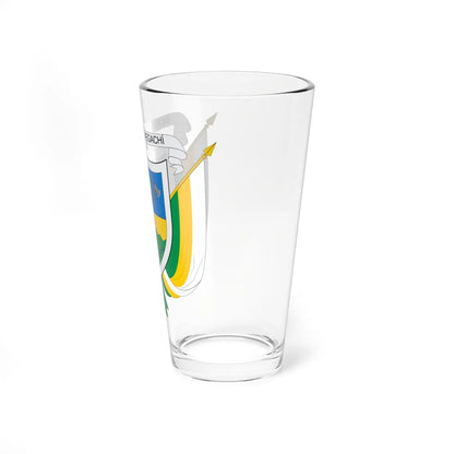 Escudo de Vegachi (Colombia) (Coat of Arms) Pint Glass 16oz - Go Mug Yourself