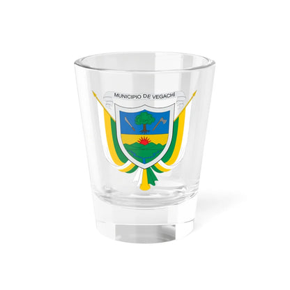 Escudo de Vegachi (Colombia) (Coat of Arms) Shot Glass 1.5oz 1.5oz - Go Mug Yourself