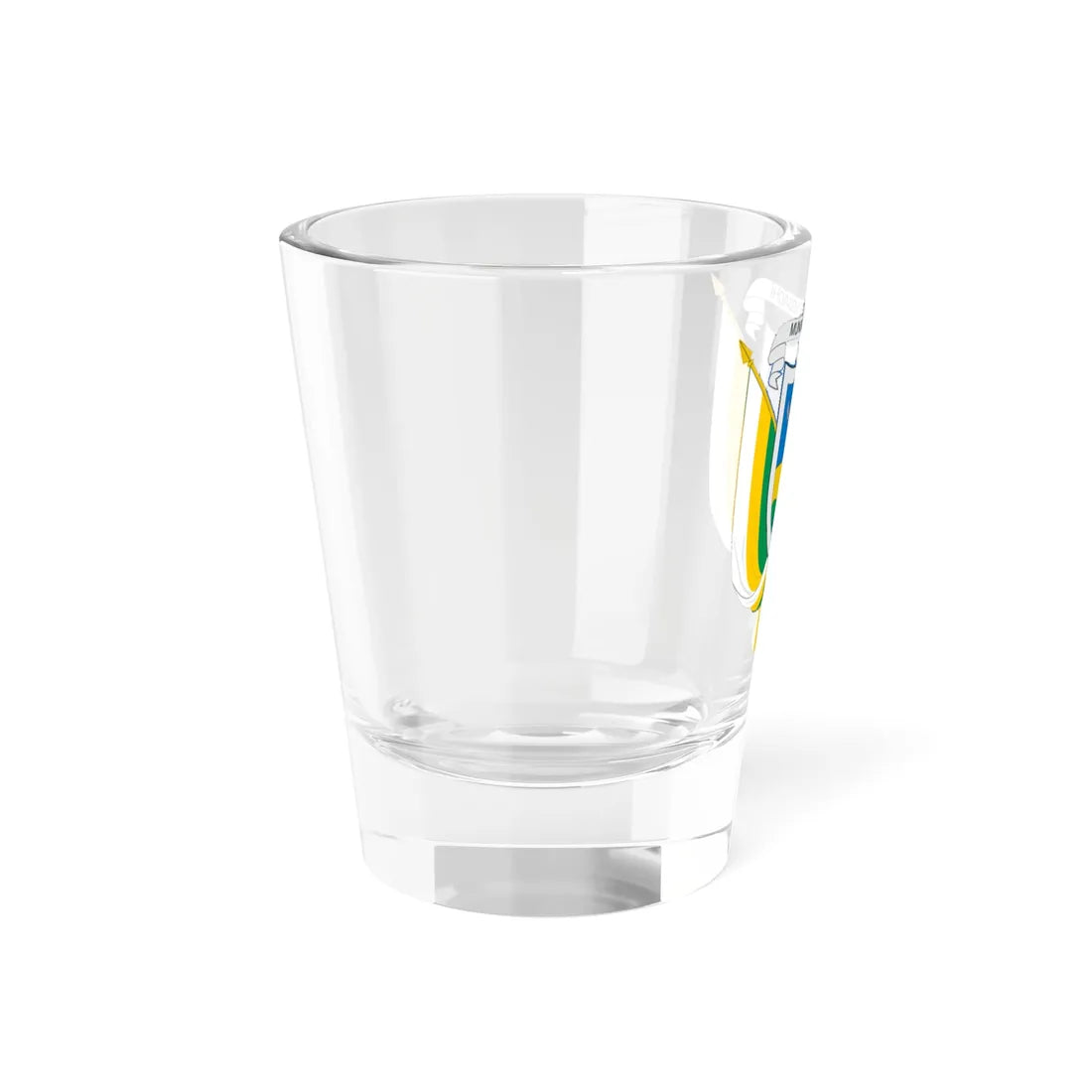 Escudo de Vegachi (Colombia) (Coat of Arms) Shot Glass 1.5oz - Go Mug Yourself