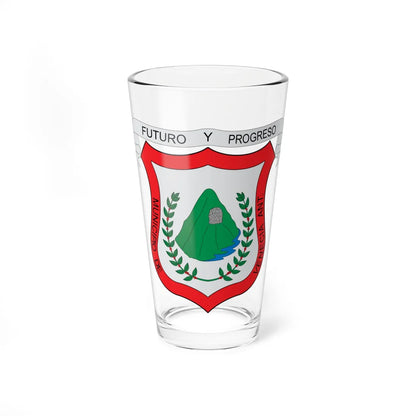 Escudo de Venecia Antioquia (Colombia) (Coat of Arms) Pint Glass 16oz 16oz - Go Mug Yourself