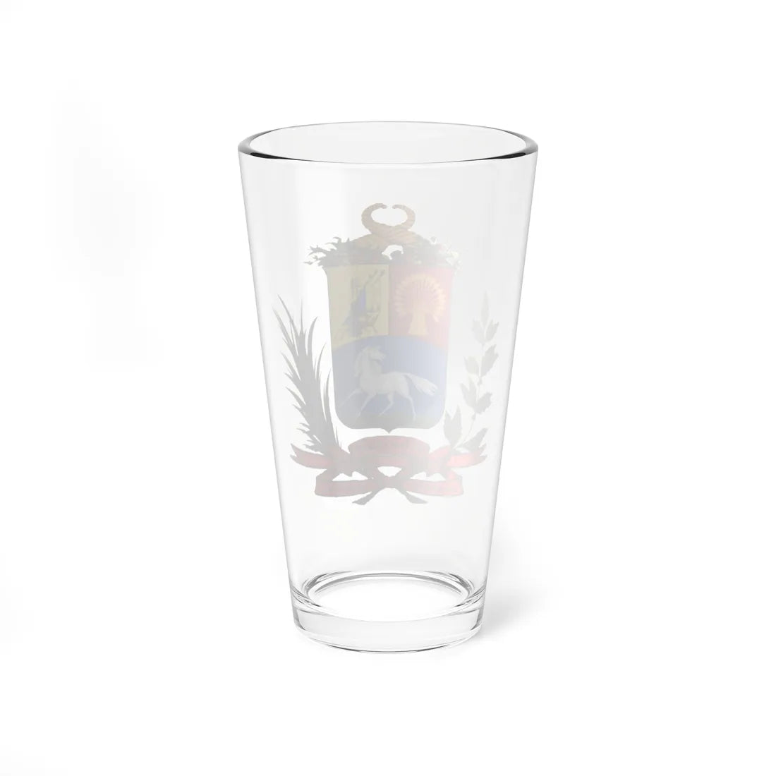 Escudo de Venezuela 1836-1863 (United States) (Coat of Arms) Pint Glass 16oz - Go Mug Yourself
