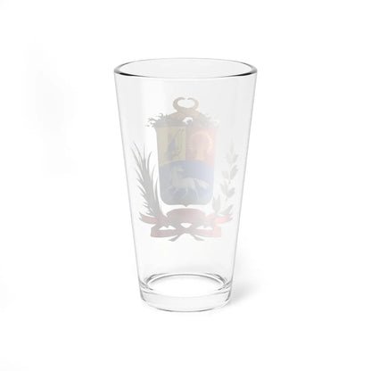 Escudo de Venezuela 1836-1863 (United States) (Coat of Arms) Pint Glass 16oz - Go Mug Yourself