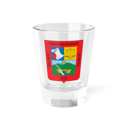Escudo de Ventaquemada (Colombia) (Coat of Arms) Shot Glass 1.5oz 1.5oz - Go Mug Yourself