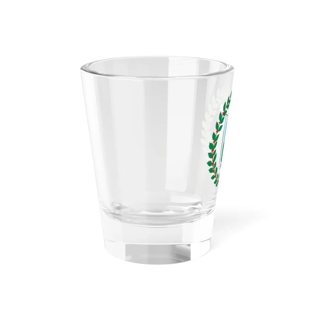 Escudo de Vergara Cundinamarca (Colombia) (Coat of Arms) Shot Glass 1.5oz - Go Mug Yourself