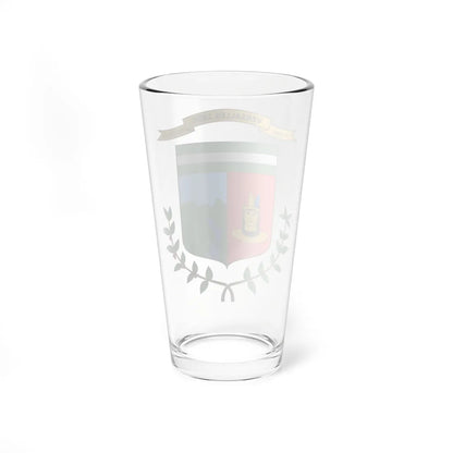 Escudo de Versalles Valle del Cauca (Colombia) (Coat of Arms) Pint Glass 16oz - Go Mug Yourself