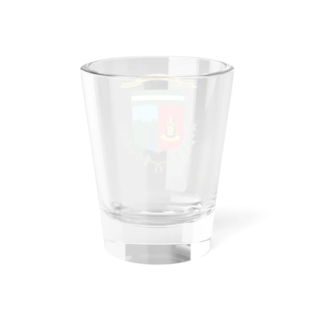 Escudo de Versalles Valle del Cauca (Colombia) (Coat of Arms) Shot Glass 1.5oz - Go Mug Yourself