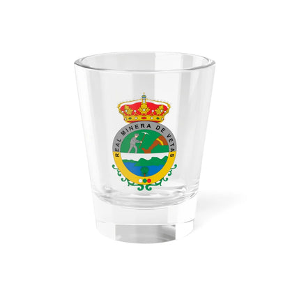 Escudo de Vetas Santander (Colombia) (Coat of Arms) Shot Glass 1.5oz 1.5oz - Go Mug Yourself