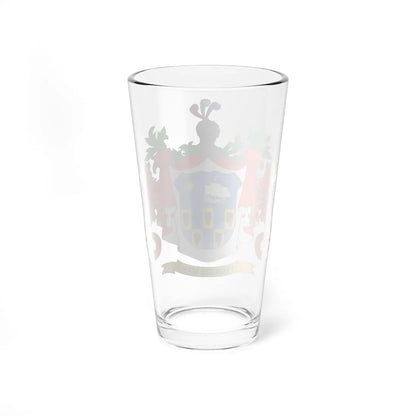 Escudo de Viña del Mar (Chile) (Coat of Arms) Pint Glass 16oz - Go Mug Yourself