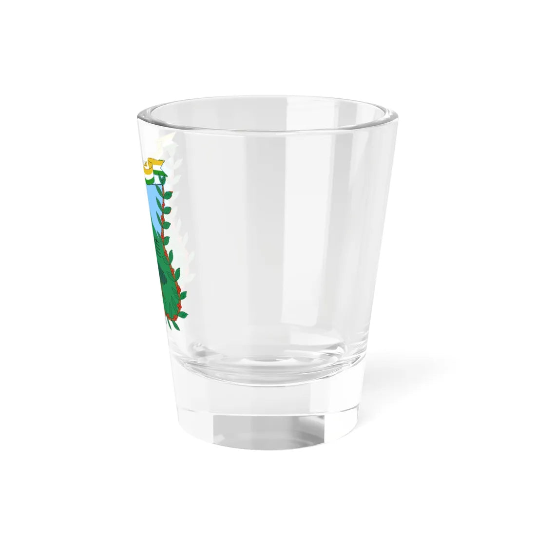 Escudo de Vianí (Colombia) (Coat of Arms) Shot Glass 1.5oz - Go Mug Yourself