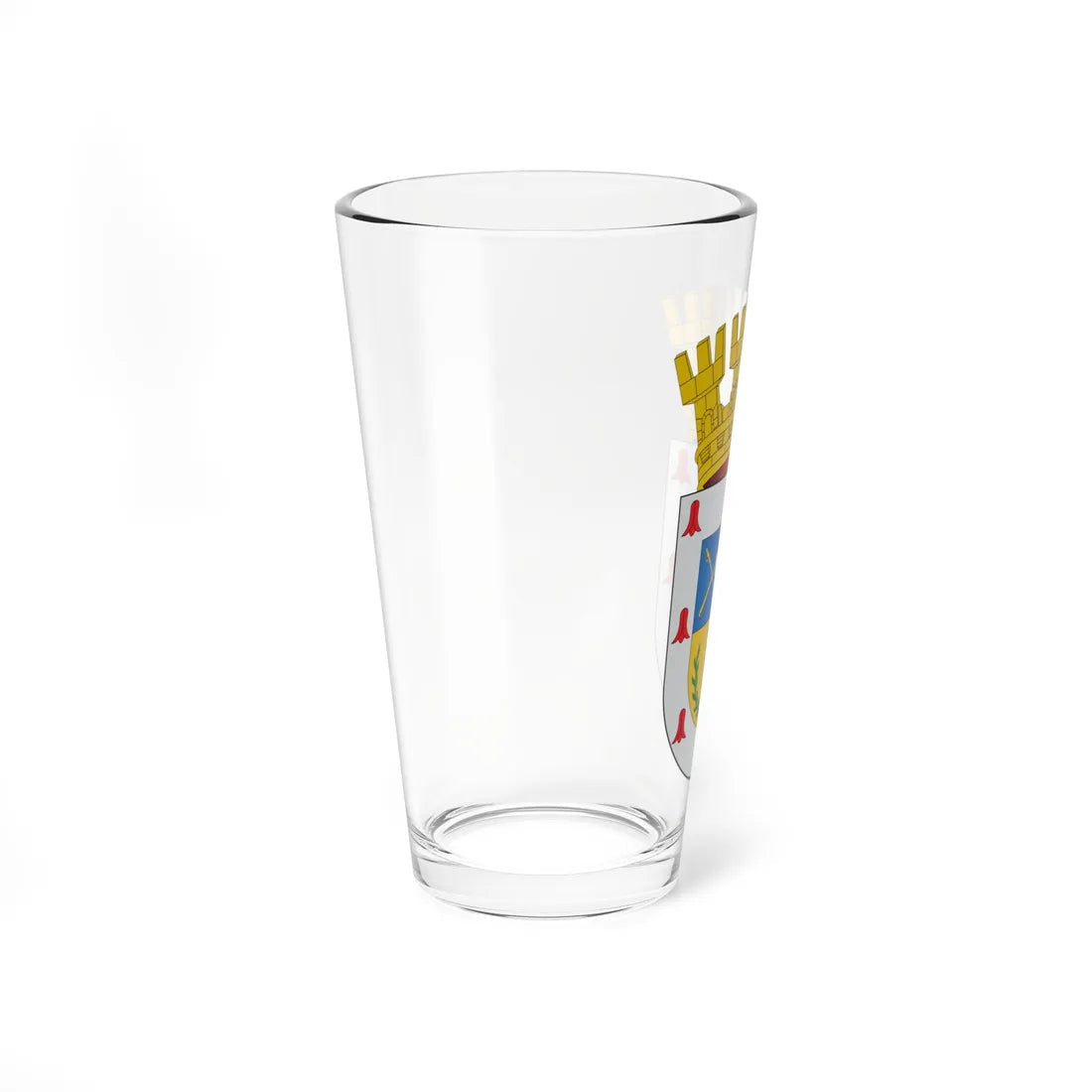 Escudo de Victoria Chile (Chile) (Coat of Arms) Pint Glass 16oz - Go Mug Yourself
