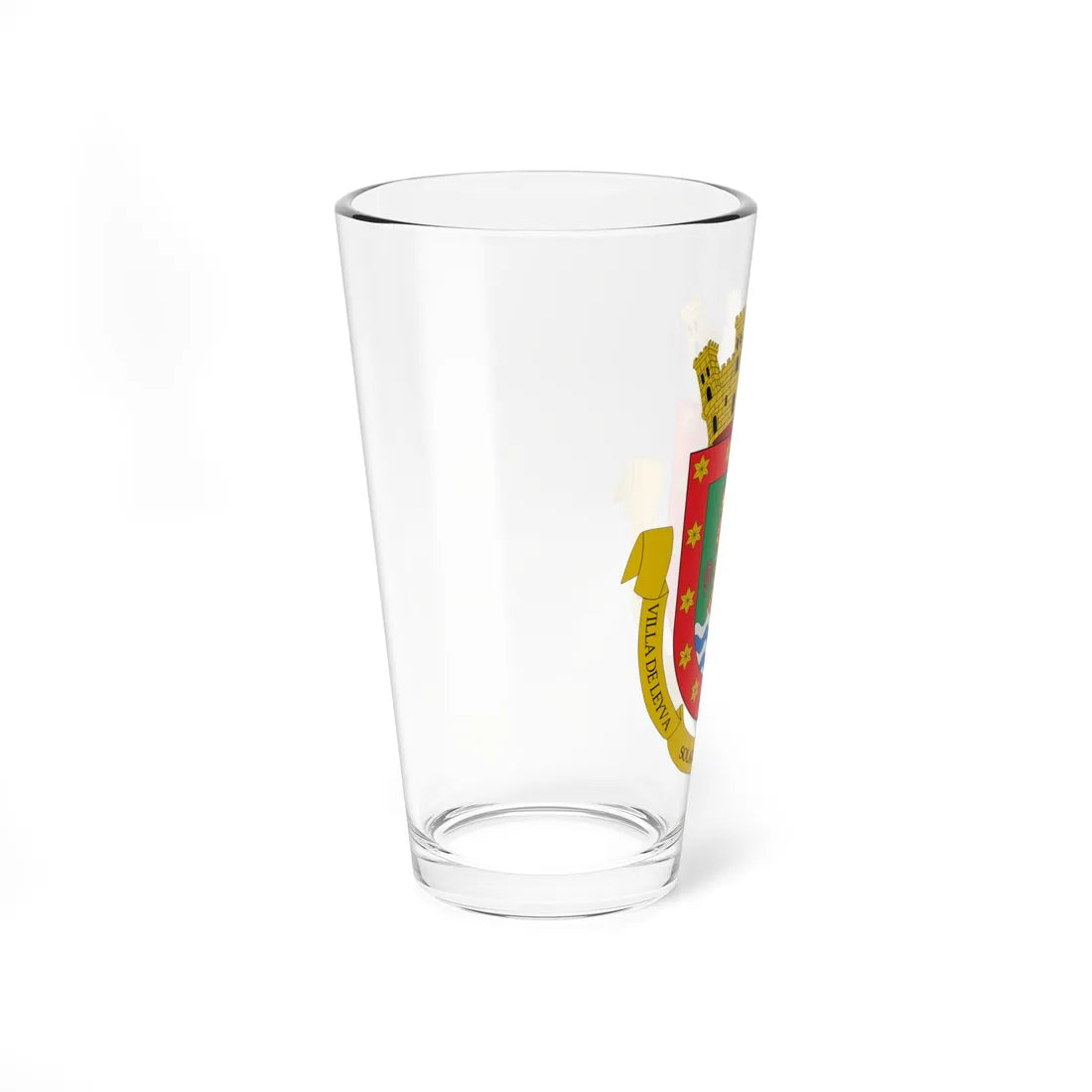 Escudo de Villa de Leyva (Colombia) (Coat of Arms) Pint Glass 16oz - Go Mug Yourself
