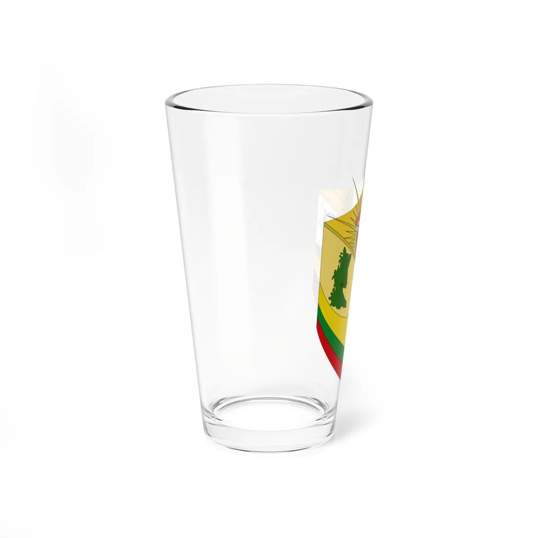 Escudo de Villa Rica - Cauca (Colombia) (Coat of Arms) Pint Glass 16oz - Go Mug Yourself