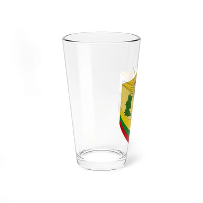 Escudo de Villa Rica - Cauca (Colombia) (Coat of Arms) Pint Glass 16oz - Go Mug Yourself