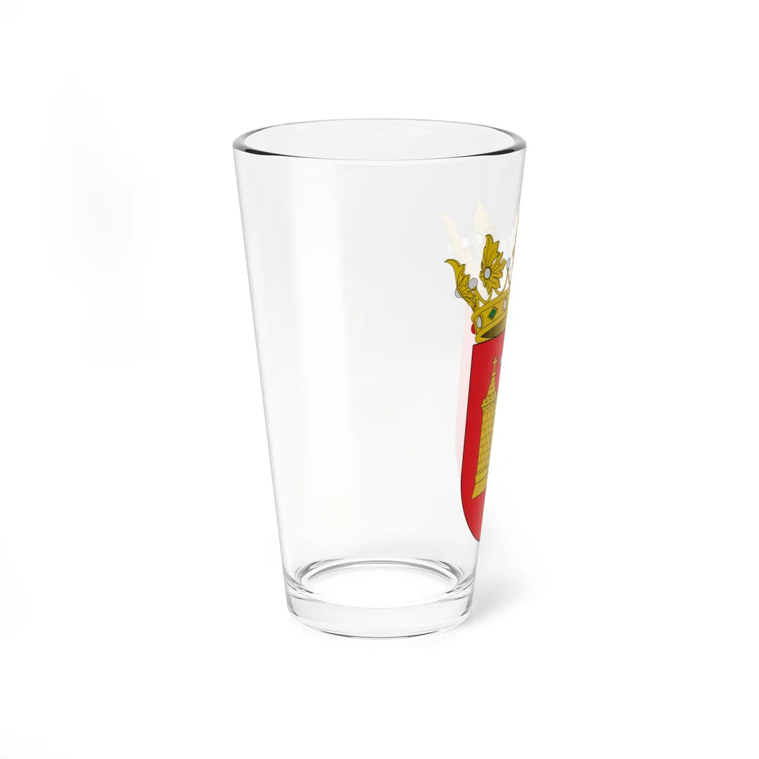 Escudo de Villafranca del Cid (Spain) (Coat of Arms) Pint Glass 16oz - Go Mug Yourself