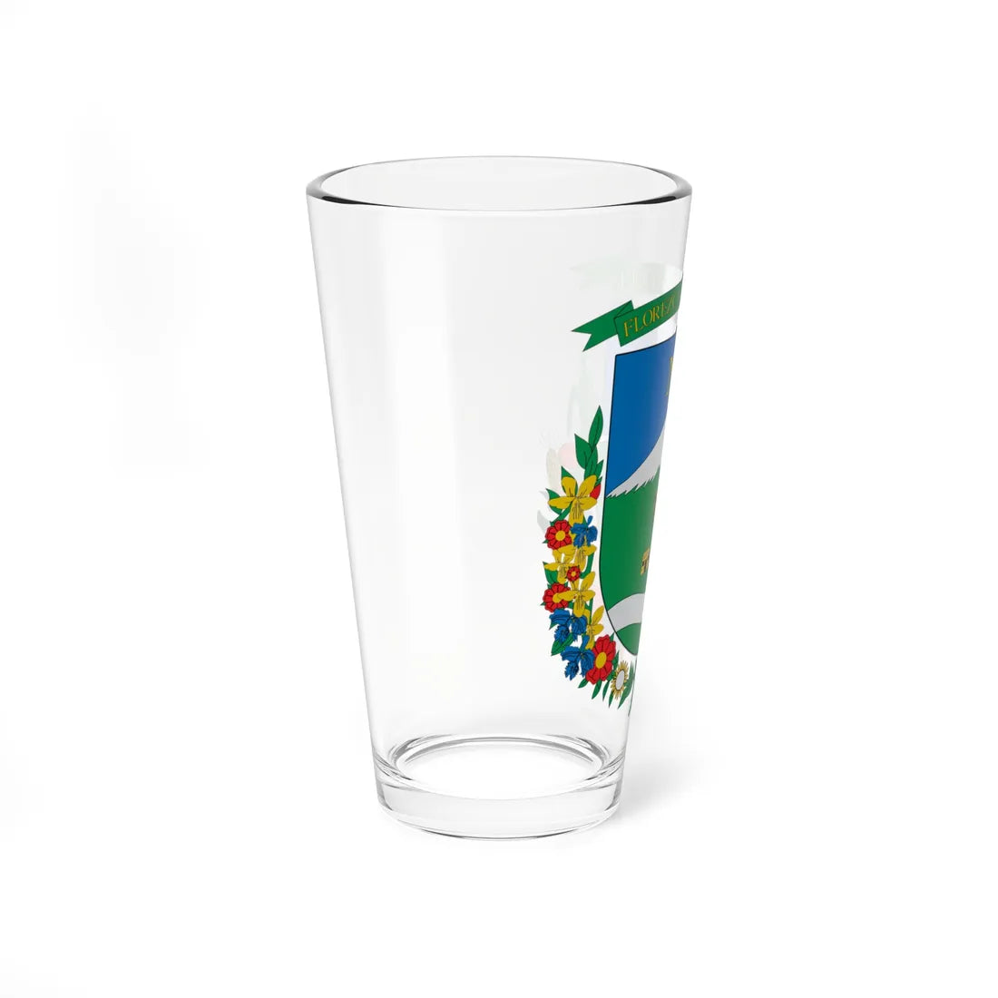 Escudo de Villamaria Caldas (Colombia) (Coat of Arms) Pint Glass 16oz - Go Mug Yourself