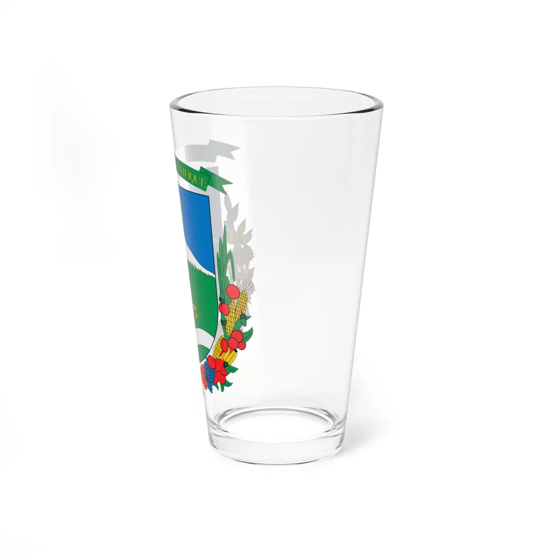 Escudo de Villamaria Caldas (Colombia) (Coat of Arms) Pint Glass 16oz - Go Mug Yourself