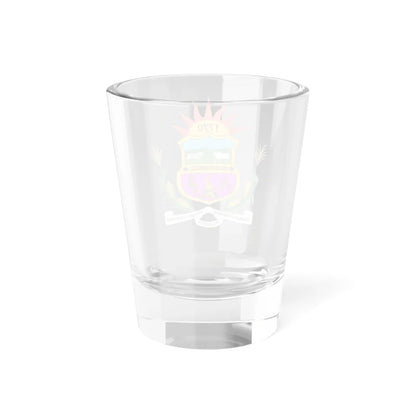 Escudo de Villanueva Bolívar (Colombia) (Coat of Arms) Shot Glass 1.5oz - Go Mug Yourself