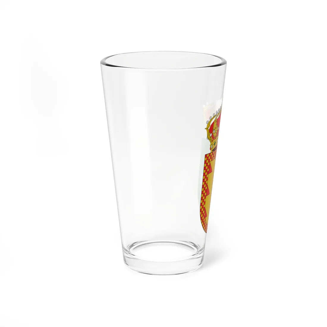 Escudo de Villanueva de San Juan (Spain) (Coat of Arms) Pint Glass 16oz - Go Mug Yourself