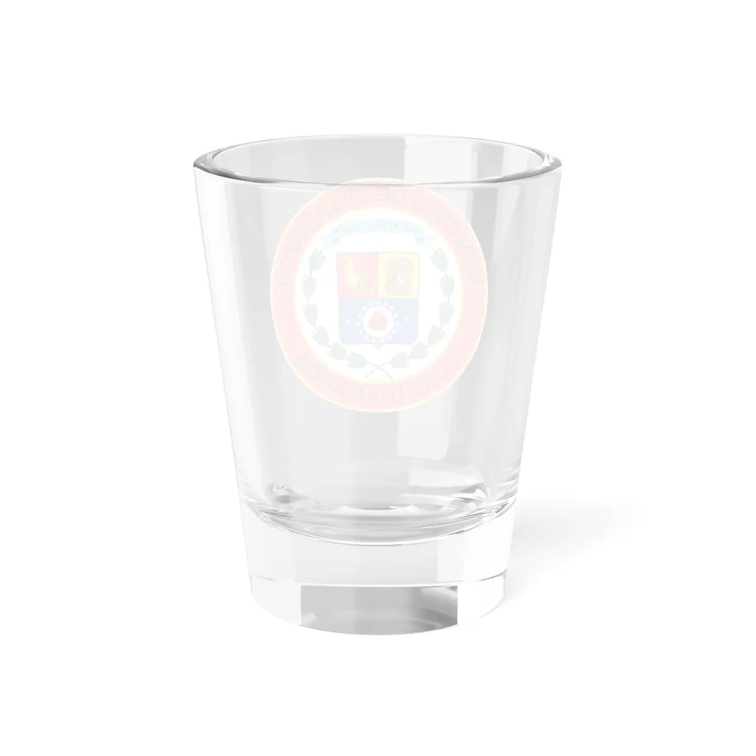 Escudo de Villapinzon (Colombia) (Coat of Arms) Shot Glass 1.5oz - Go Mug Yourself