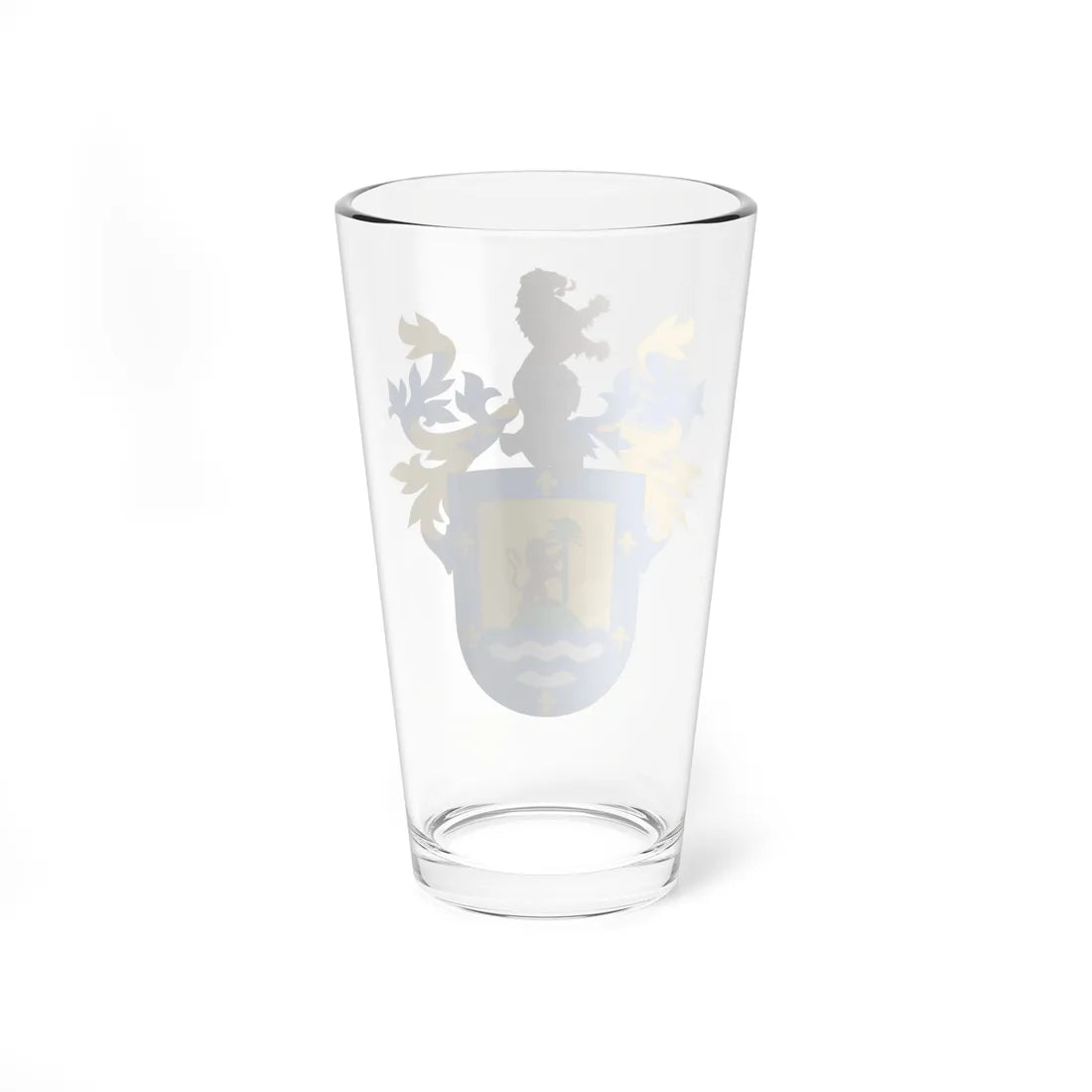 Escudo de Villarrica (Chile) (Coat of Arms) Pint Glass 16oz - Go Mug Yourself