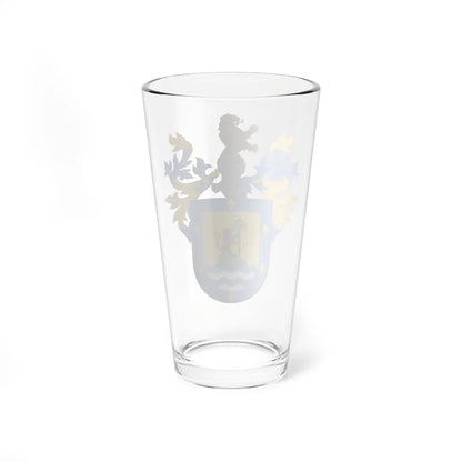 Escudo de Villarrica (Chile) (Coat of Arms) Pint Glass 16oz - Go Mug Yourself