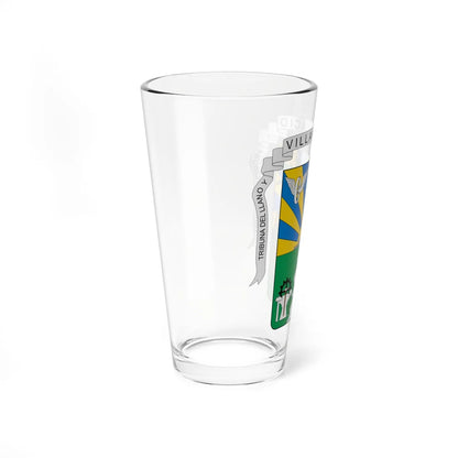 Escudo de Villavicencio (Colombia) (Coat of Arms) Pint Glass 16oz - Go Mug Yourself