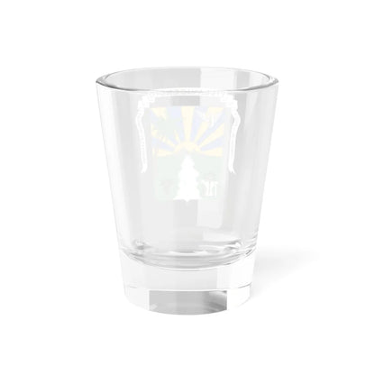 Escudo de Villavicencio (Colombia) (Coat of Arms) Shot Glass 1.5oz - Go Mug Yourself